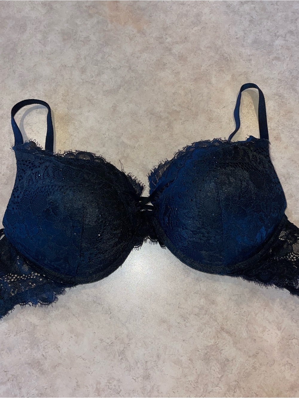 La SENZA Hello Sugar Lace Push-Up Bra - Black